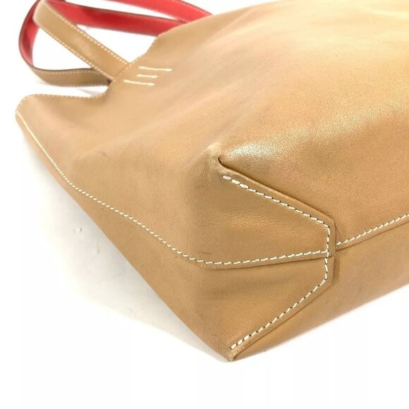 HERMES Bicolor Doble Sense 28 Bag Shoulder Bag Tote Bag Shoulder Bag pink/Beige - Picture 8 of 16